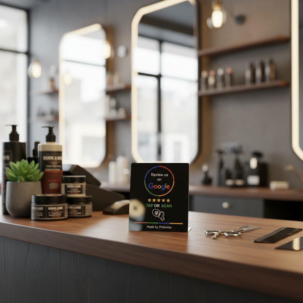 Google Review Stand with NFC ArchiPrint