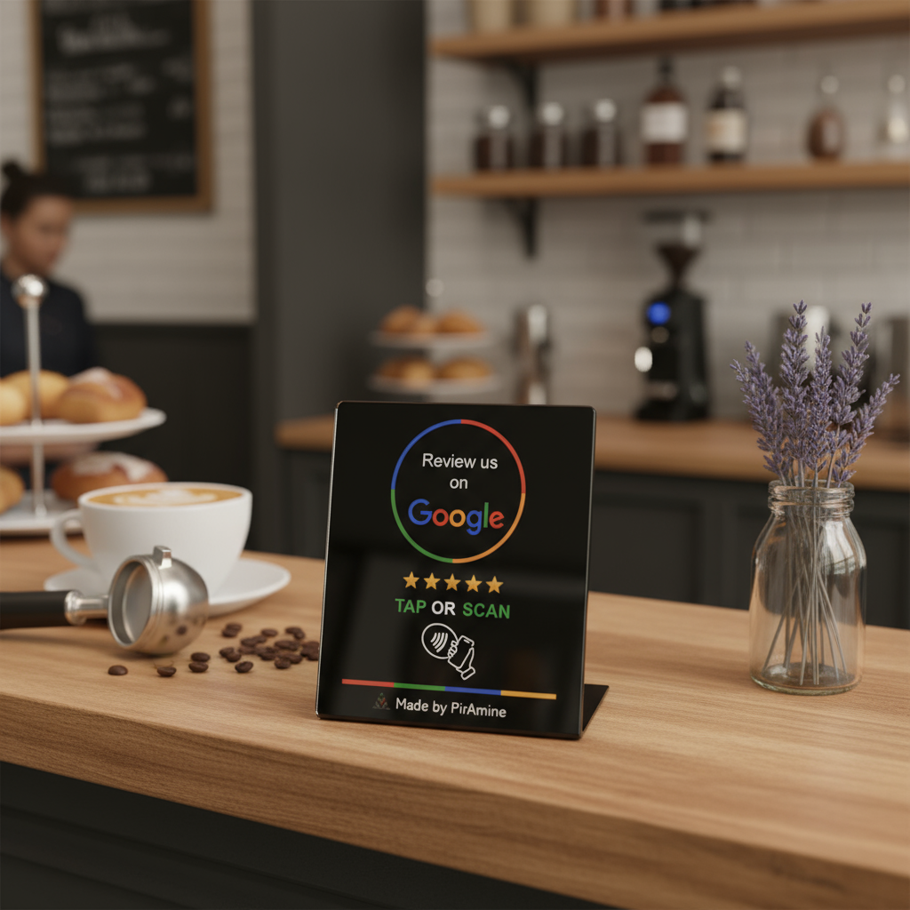 Google Review Stand – NFC Tap to Review