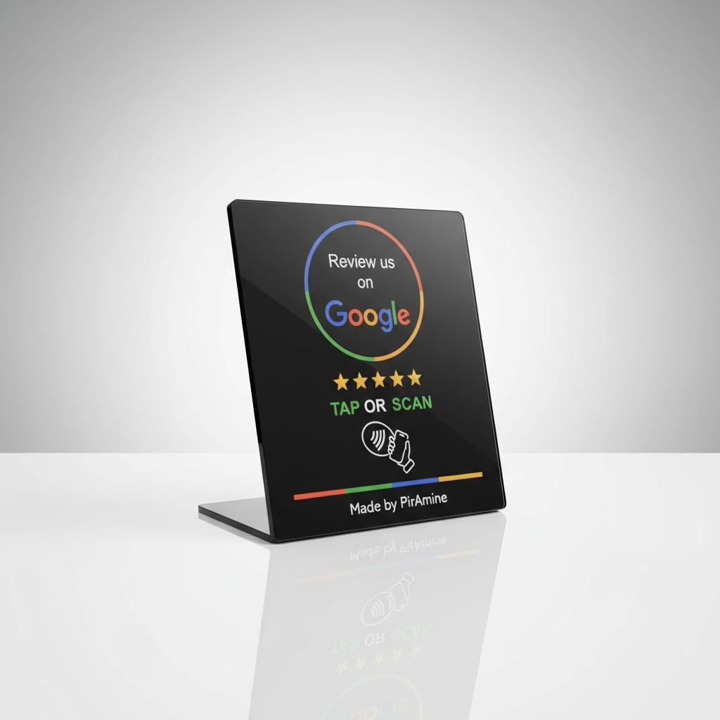 Google Review Stand – NFC Tap to Review