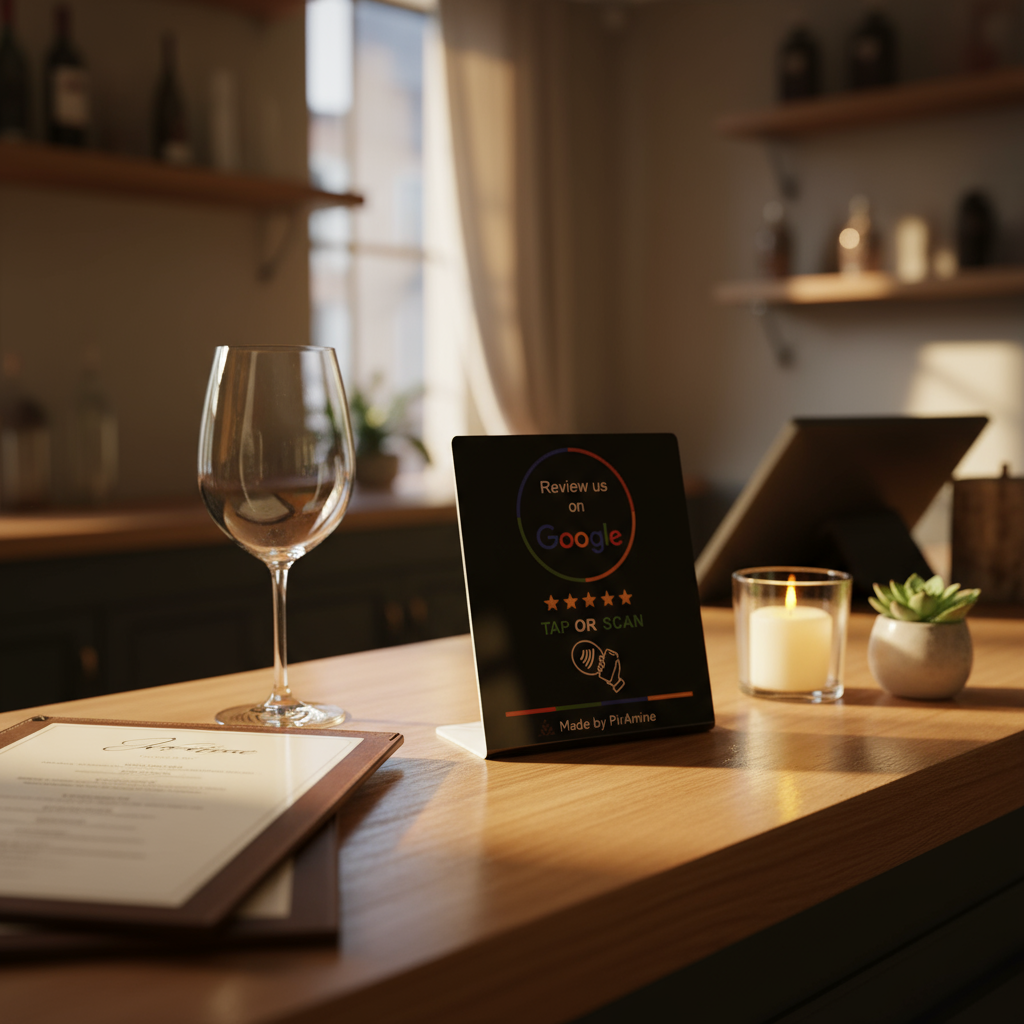 Google Review Stand – NFC Tap to Review