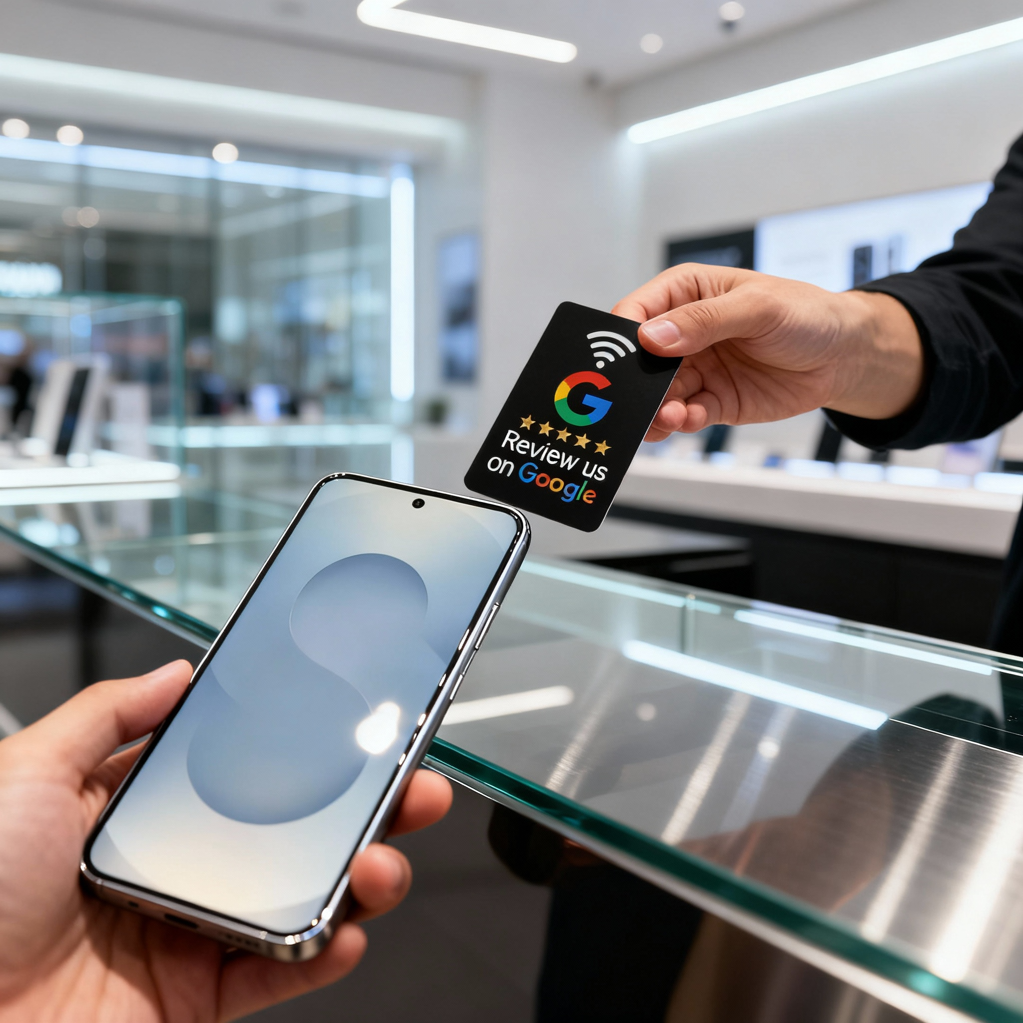 Google Review NFC-Kaart (Tap-to-review Business kaart)